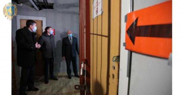 Максим Козицький оглянув стан готовності наявних на території Львівщини укриттів (фото)