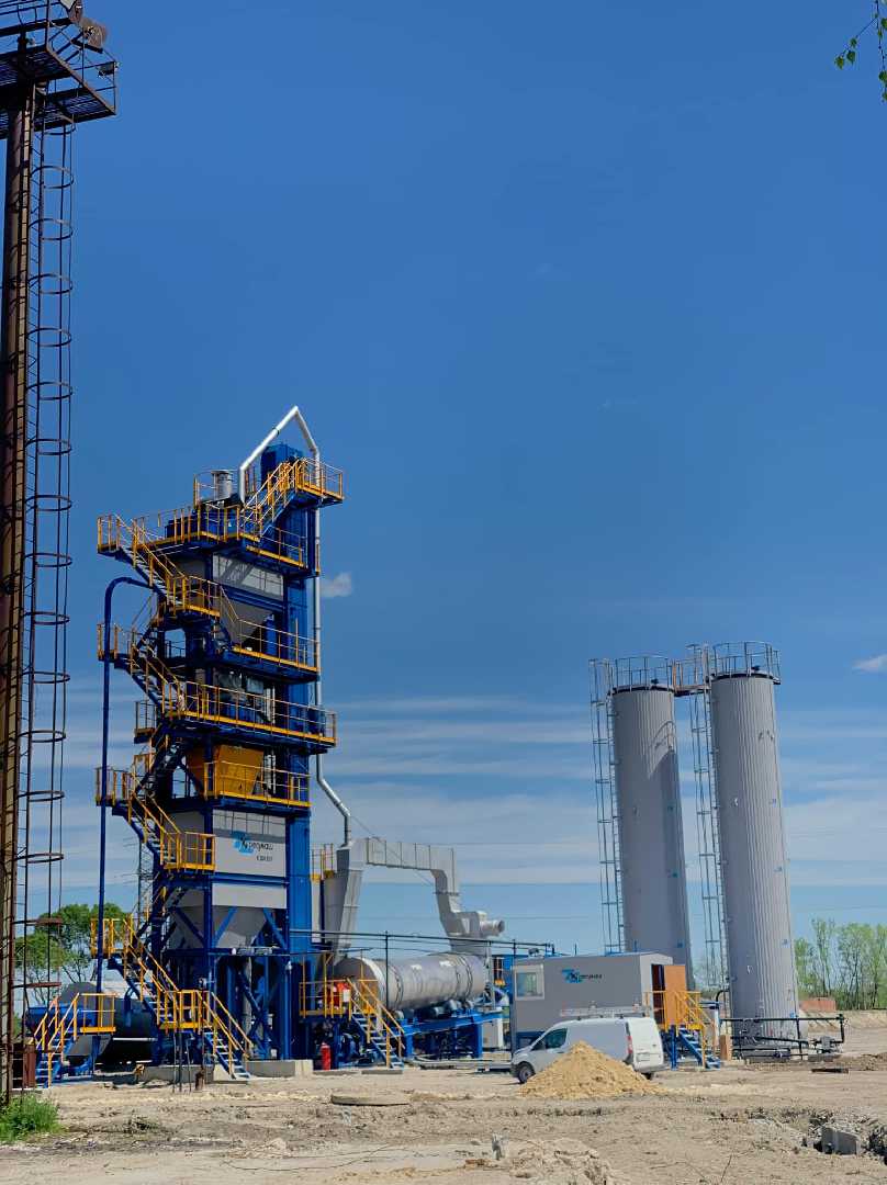 На Червоноградщині запрацює асфальтобетонний завод, спроектований і виготовлений українським виробником “Кредмаш”.