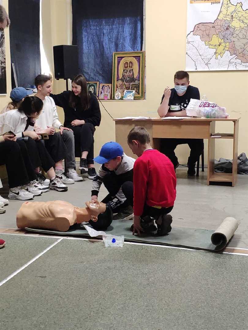 В Червоноградському Будинку воїна відбулося практичне навчання з надання домедичної допомоги