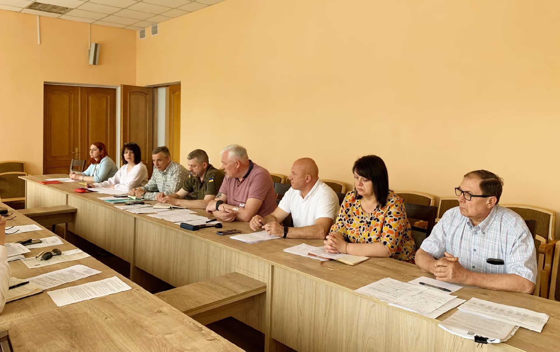 Нарада начальника Червоноградської районної військової адміністрації Андрія ДЯЧЕНКА з головами територіальних громад району