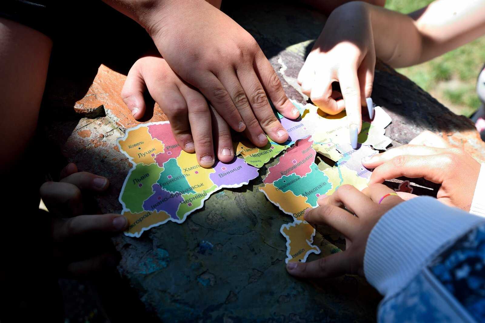 Для дітей-переселенців у Сокалі організували квест «Україна – єдина»