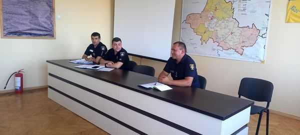 Відбулася робоча нарада рятувальників та працівників поліції Червоноградського району