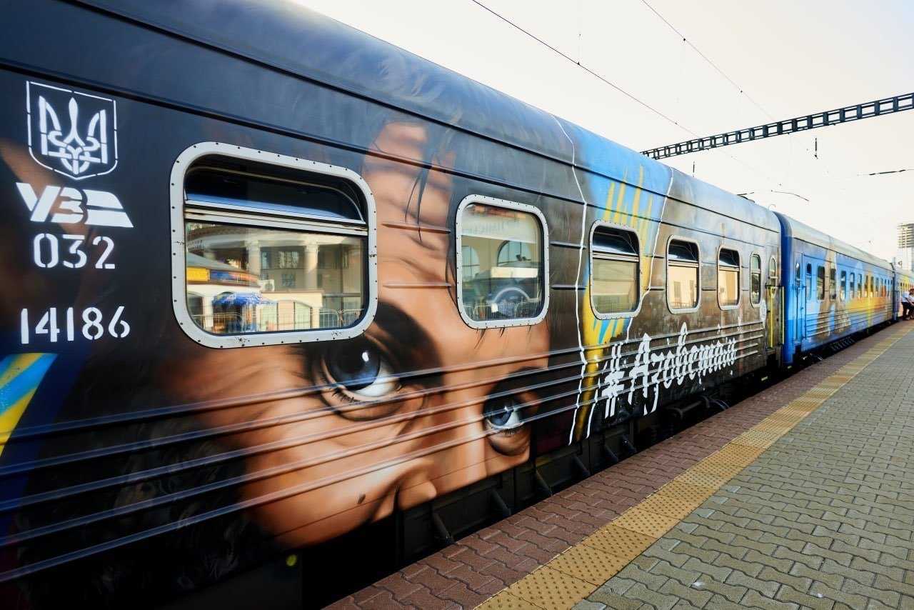 «УКРЗАЛІЗНИЦЯ» презентувала проект «ПОТЯГ ДО ПЕРЕМОГИ»