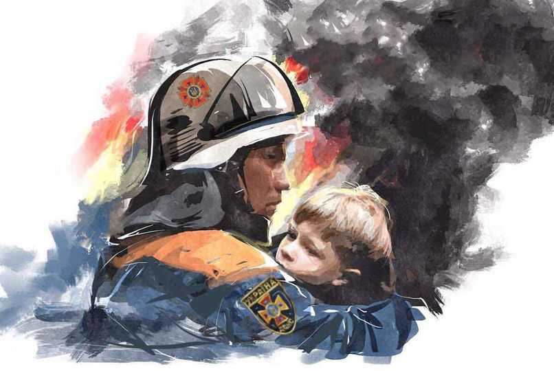 Вітання очільника району Андрія Дяченка працівникам аварійно-рятувальних служб та пожежної охорони з Днем рятівника!