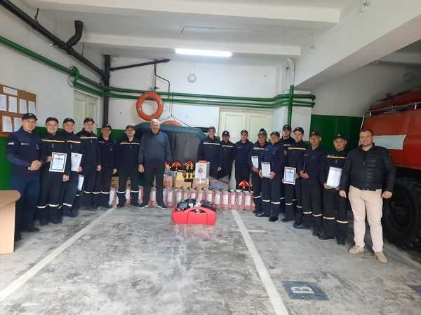 Добротвірські рятувальники отримали пожежне спорядження