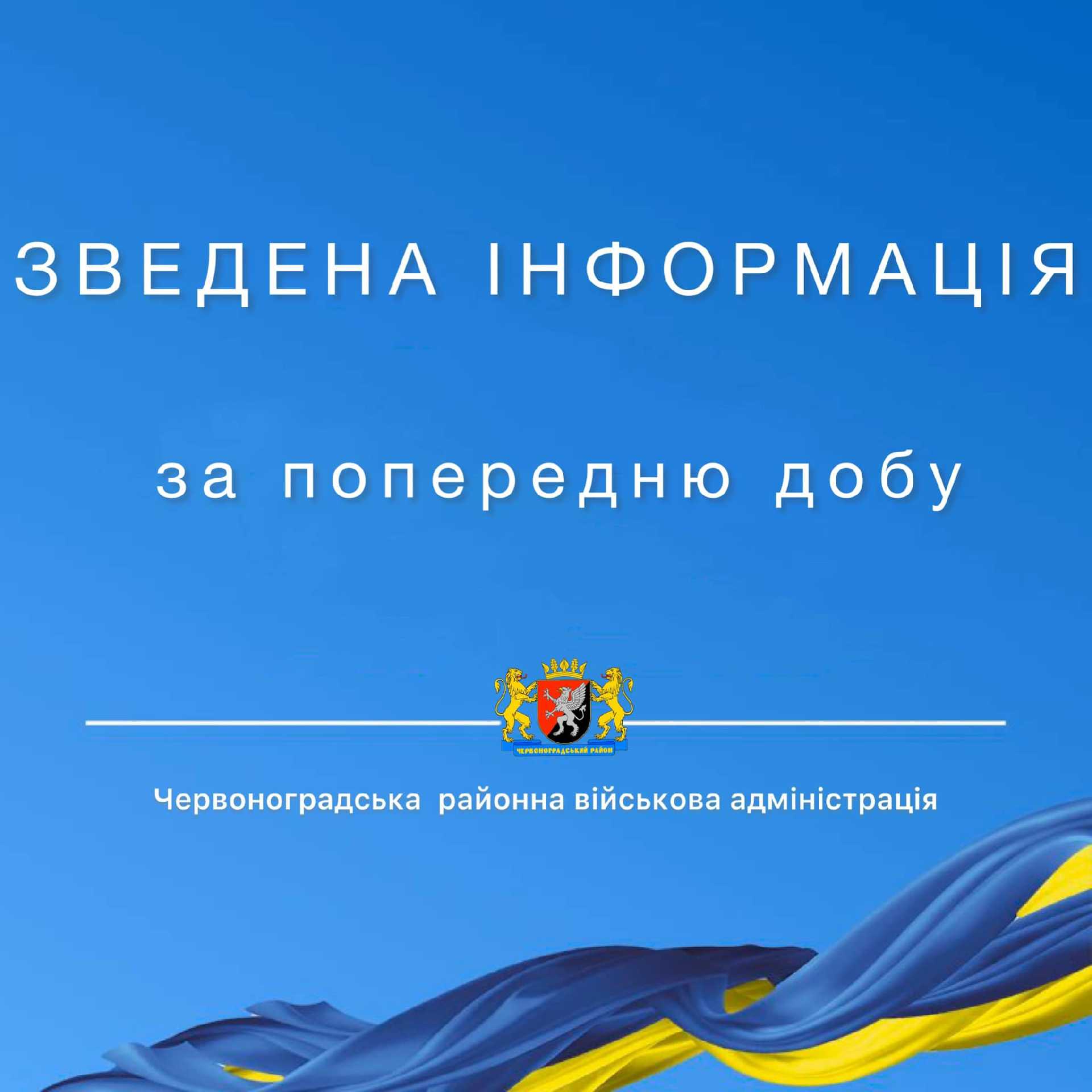 Основне на Червоноградщині за минулу добу