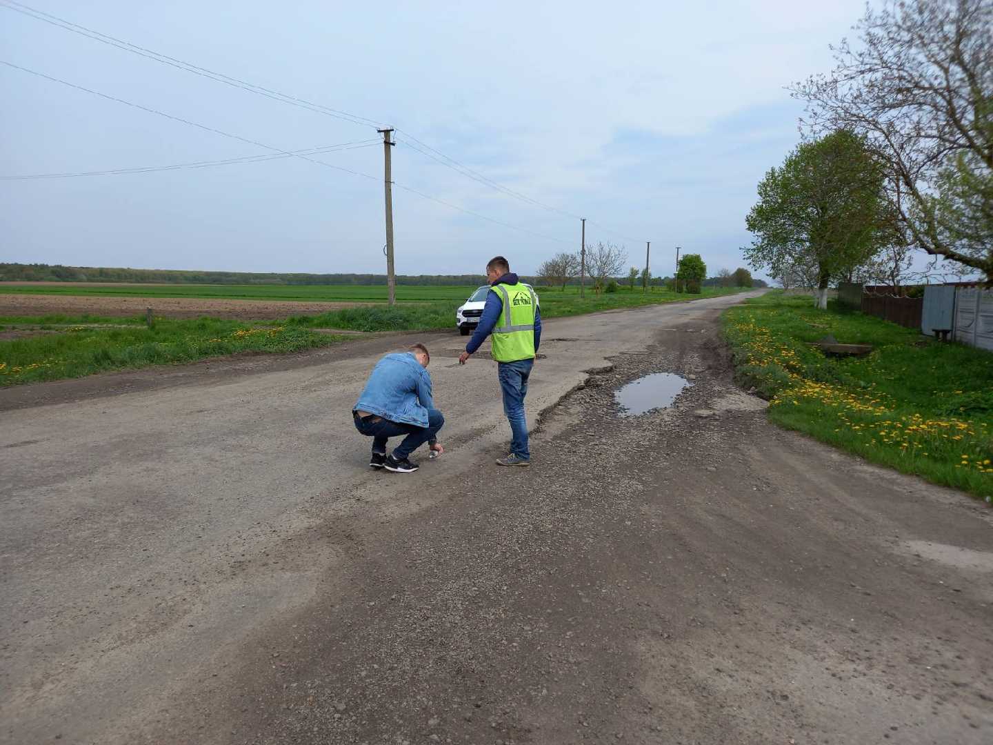 Розпочато ремонті роботи автодороги загального користування місцевого значення Сокаль-Стоянів