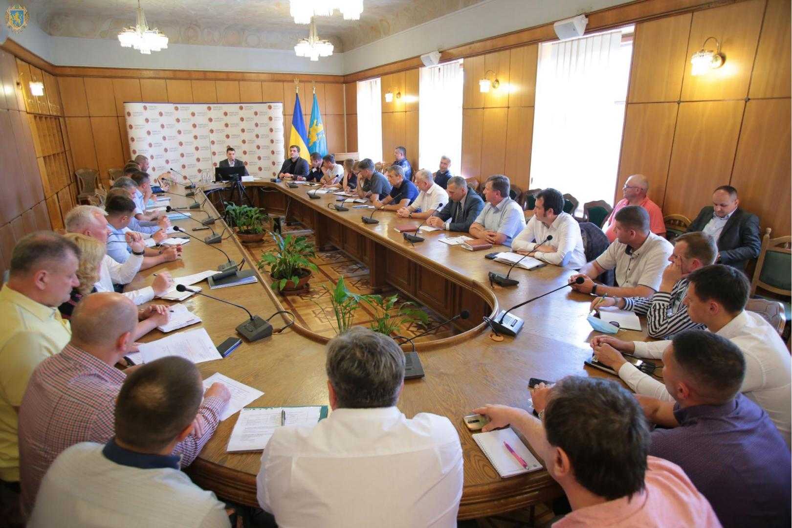 Стан реалізації Програми «Велике Будівництво» в області розглянули в межах наради з керівниками територій та головами РДА