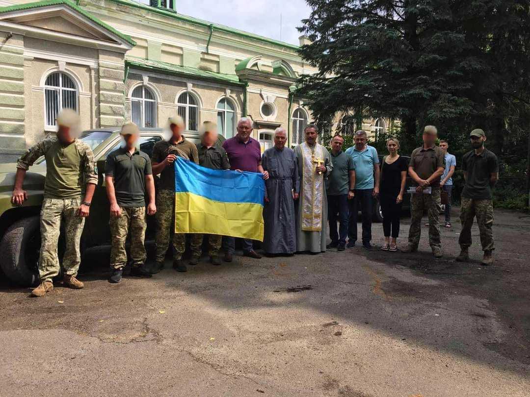 Пікап для військових 710 бригади Державної спеціальної служби транспорту ЗСУ