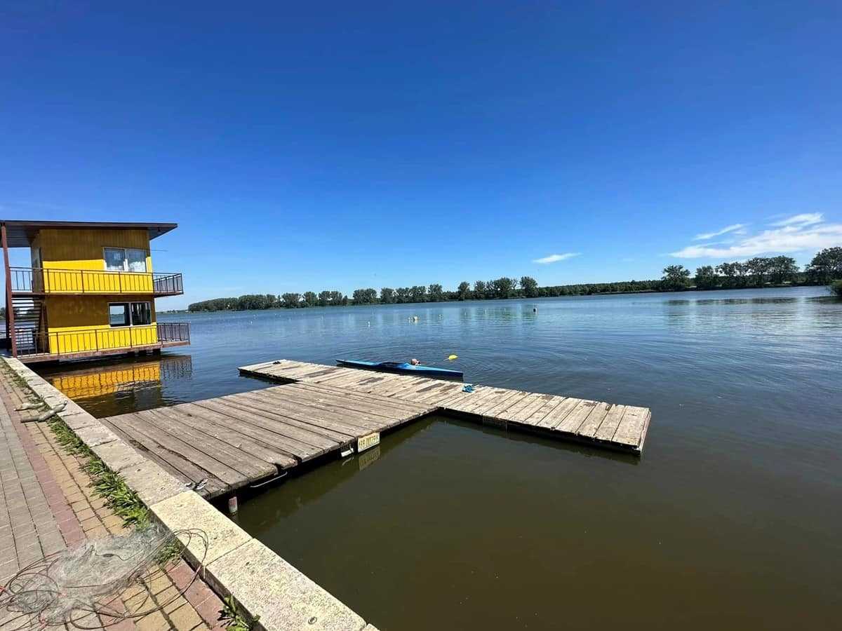 У Добротворі триває реконструкція будівлі веслувальної бази ДЮСШ Добротвір