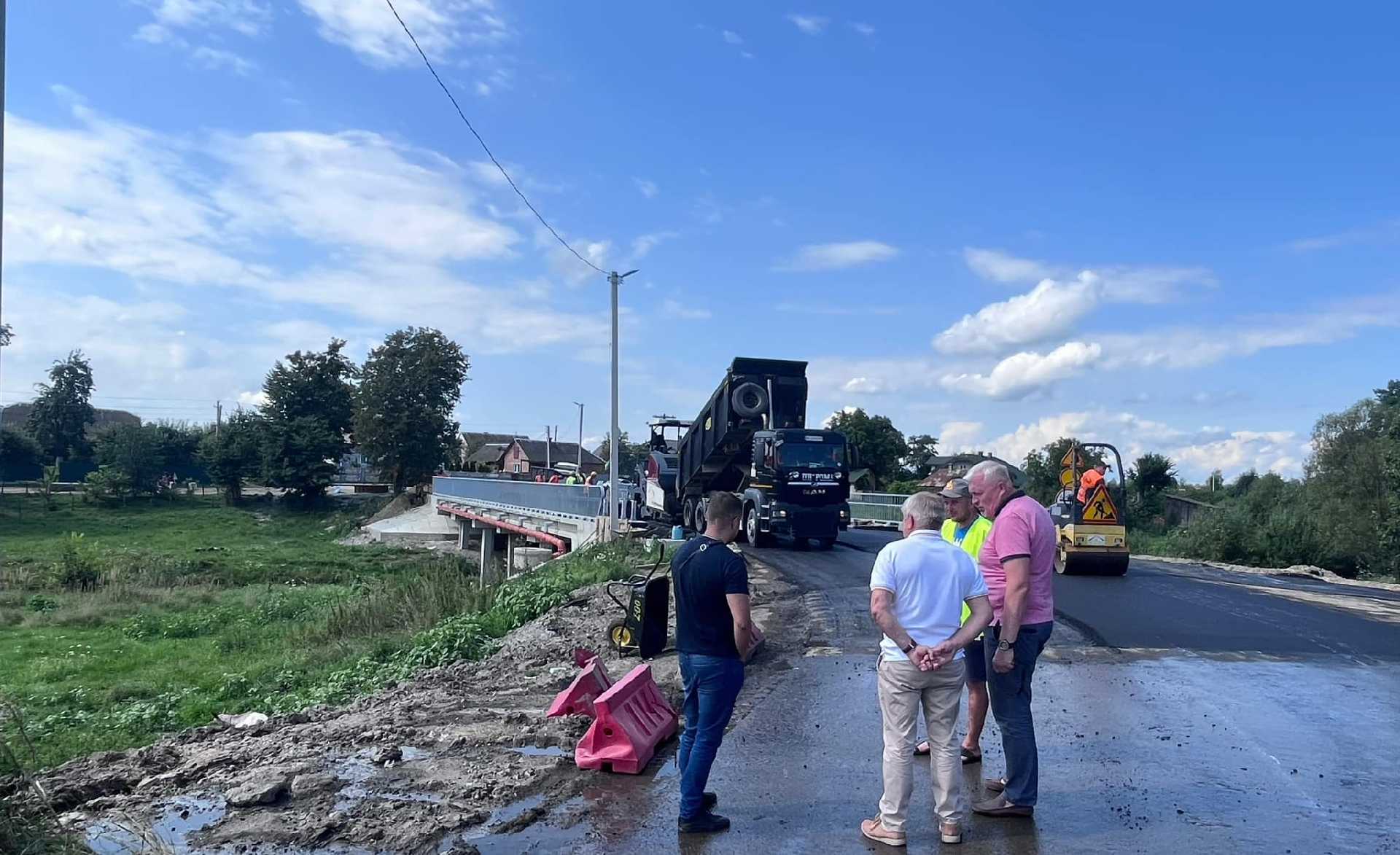 Завершується ремонт мостового переходу в с.Реклинець
