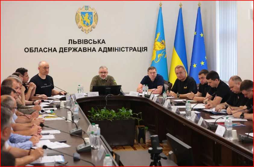 Міністр енергетики України Герман Галущенко провів у Львівській ОВА нараду щодо майбутнього опалювального сезону