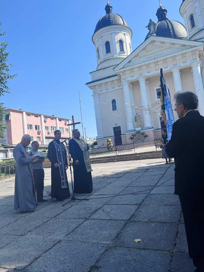 У Сокалі сьогодні вшанували пам'ять українських захисників, які загинули, відстоюючи незалежність України. 