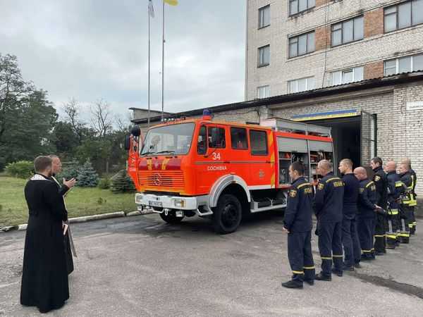 Пожежно рятувальна частина м.Соснівки поповнилася пожежним автомобілем