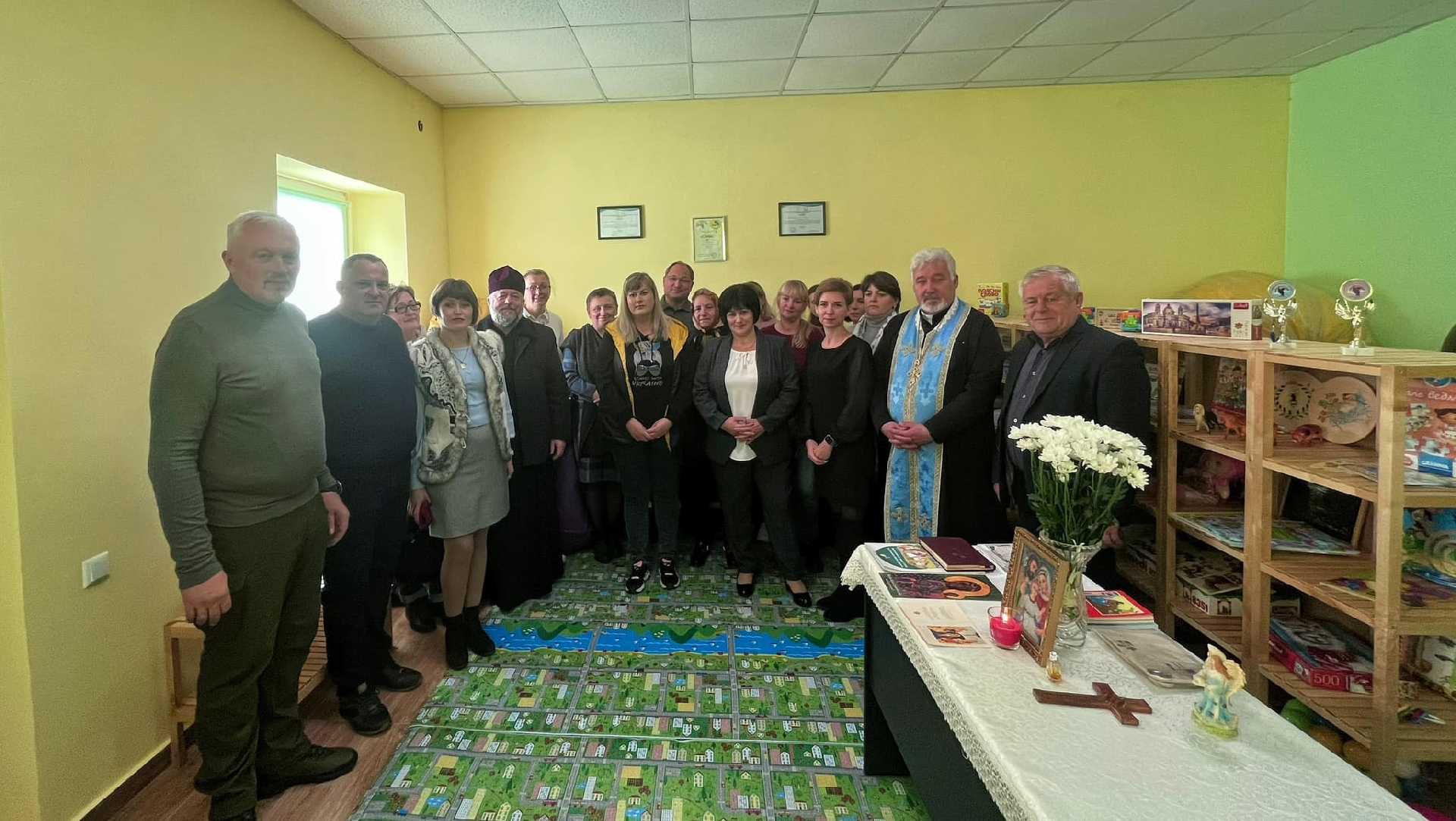 У Великих Мостах відкрили ресурсну ківмнату для дітей з інвалідністю