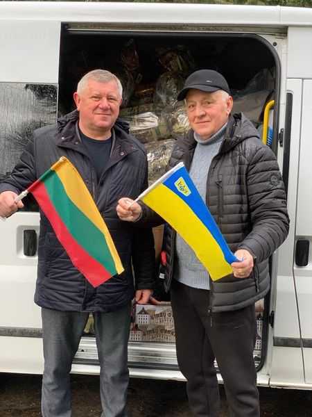 Радехівська громада отримала чергову допомогу від литовських друзів