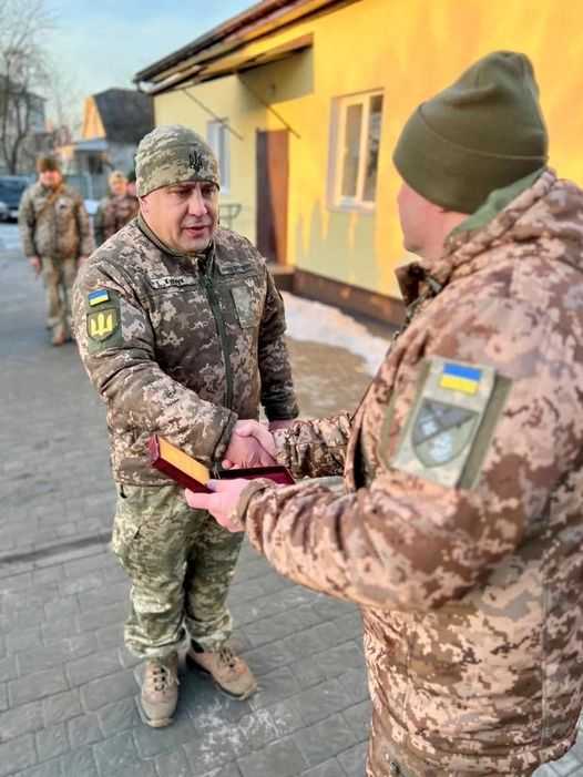 Військовослужбовця з Червоноградщини Олексія Кухарика відзначили орденом «За мужність» ІІІ ступеня