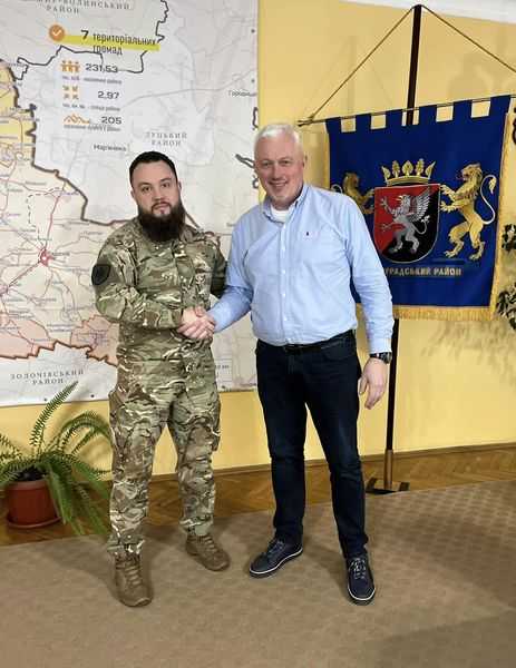 Андрій Дяченко зустрівся з керівником відділу ЦВС 3-ї окремої штурмової бригади 