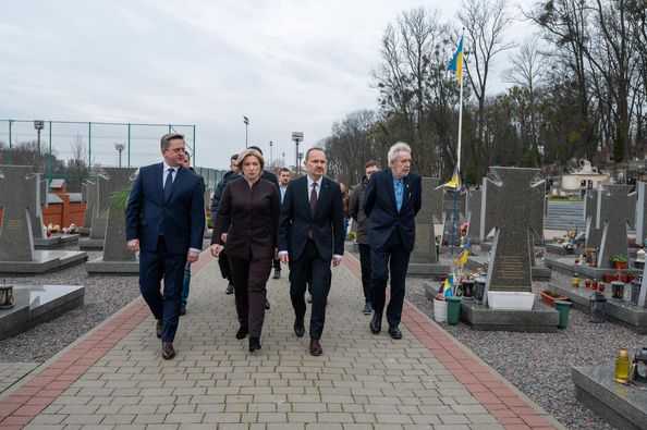 На Львівщину з робочим візитом прибули делегації на чолі з Віцепрем’єр-міністеркою України