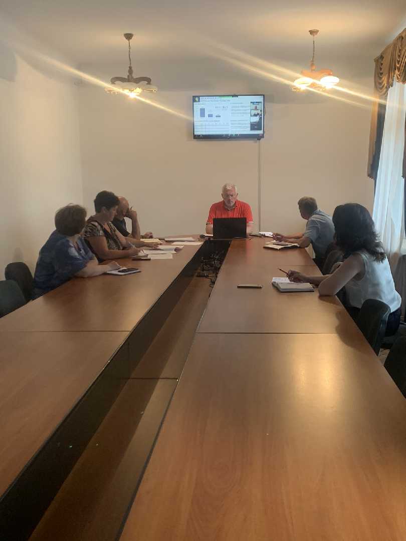 В райдержадміністрації відбулась онлайн-нарада під головуванням першого заступника голови Львівської облдержадміністрації