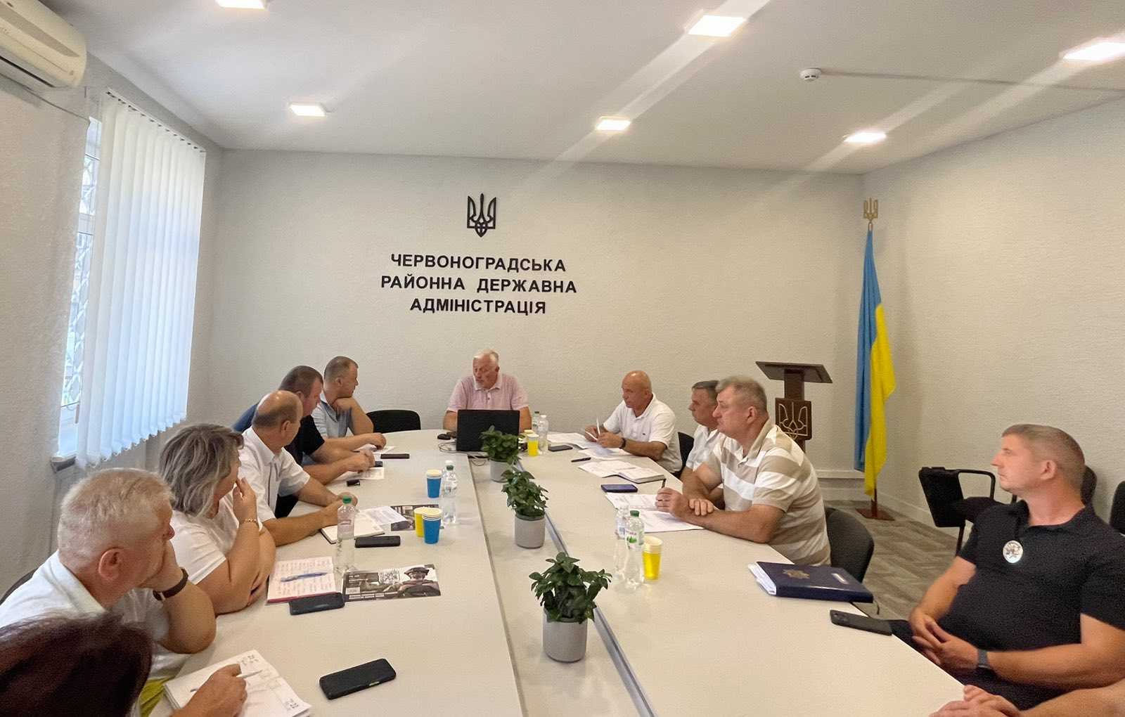 В адміністрації відбулося позачергове засідання районної комісії ТЕБ та НС