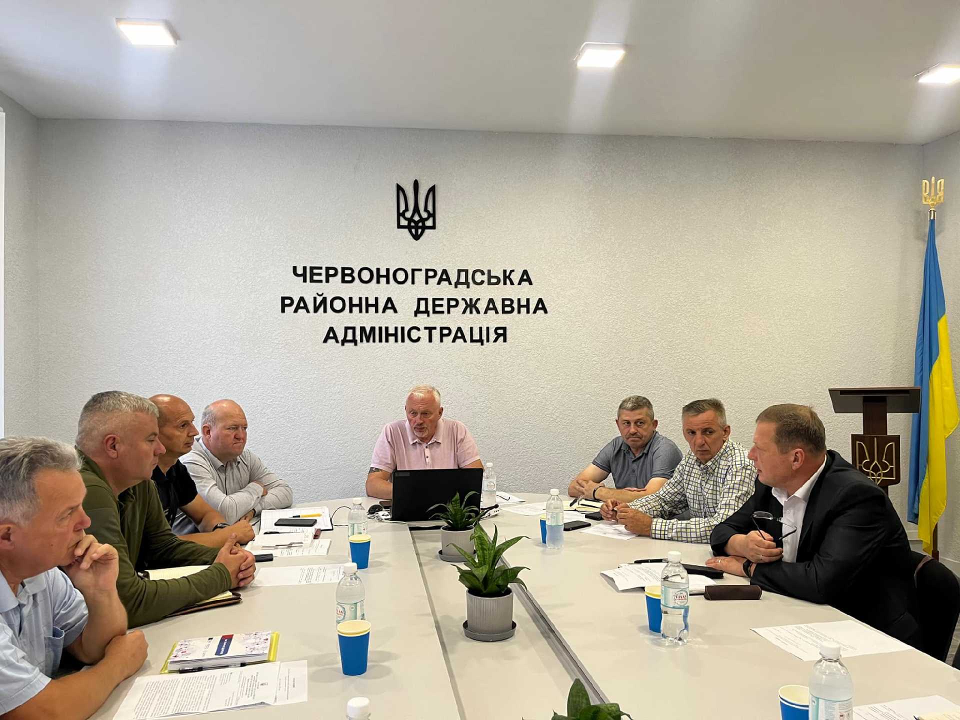 Відбулося позачергове районне засідання ТЕБ та НС 