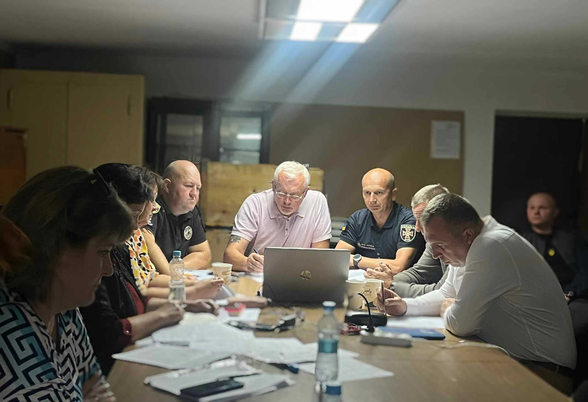 Для сил цивільного захисту області організували навчання: як діяти в умовах виникнення надзвичайних ситуацій