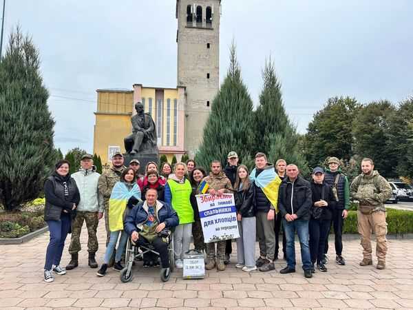 Напередодні волонтери організували благодійну пішу ходу з Червонограда до Сокаля