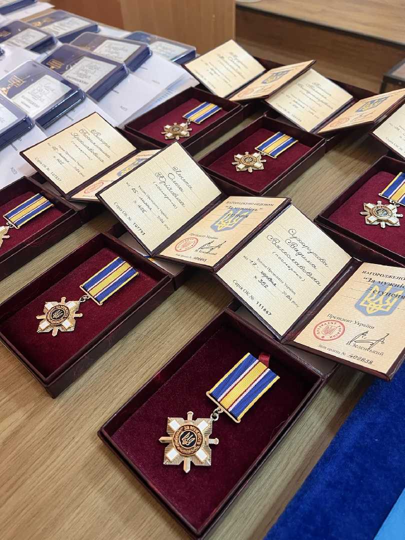 Андрій Дяченко вручив рідним полеглих Героїв Ордени «За мужність ІІІ ступеня» посмертно