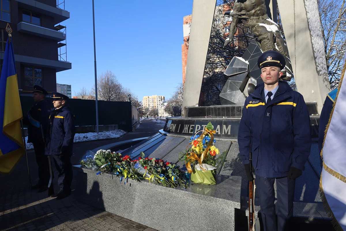 На Львівщині вшанували учасників ліквідації наслідків аварії на Чорнобильській АЕС