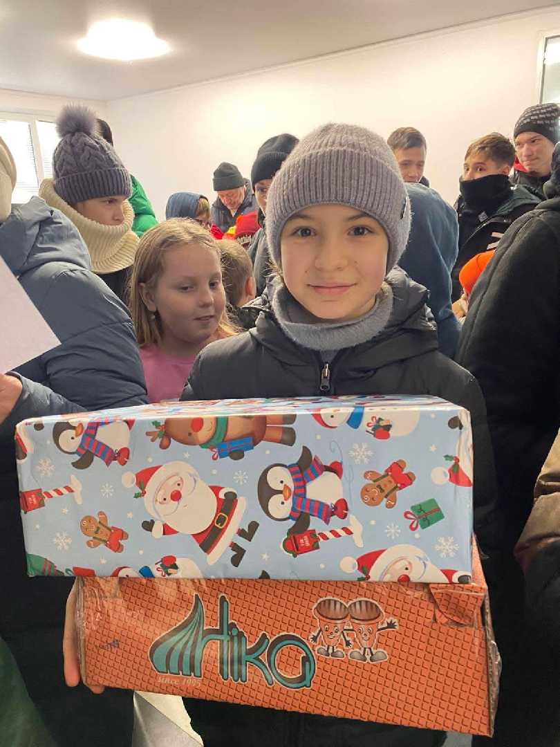 Для дітей з-поміж ВПО, які проживають на Сокальщині благодійники з Німеччини передали різдвяні гостинці