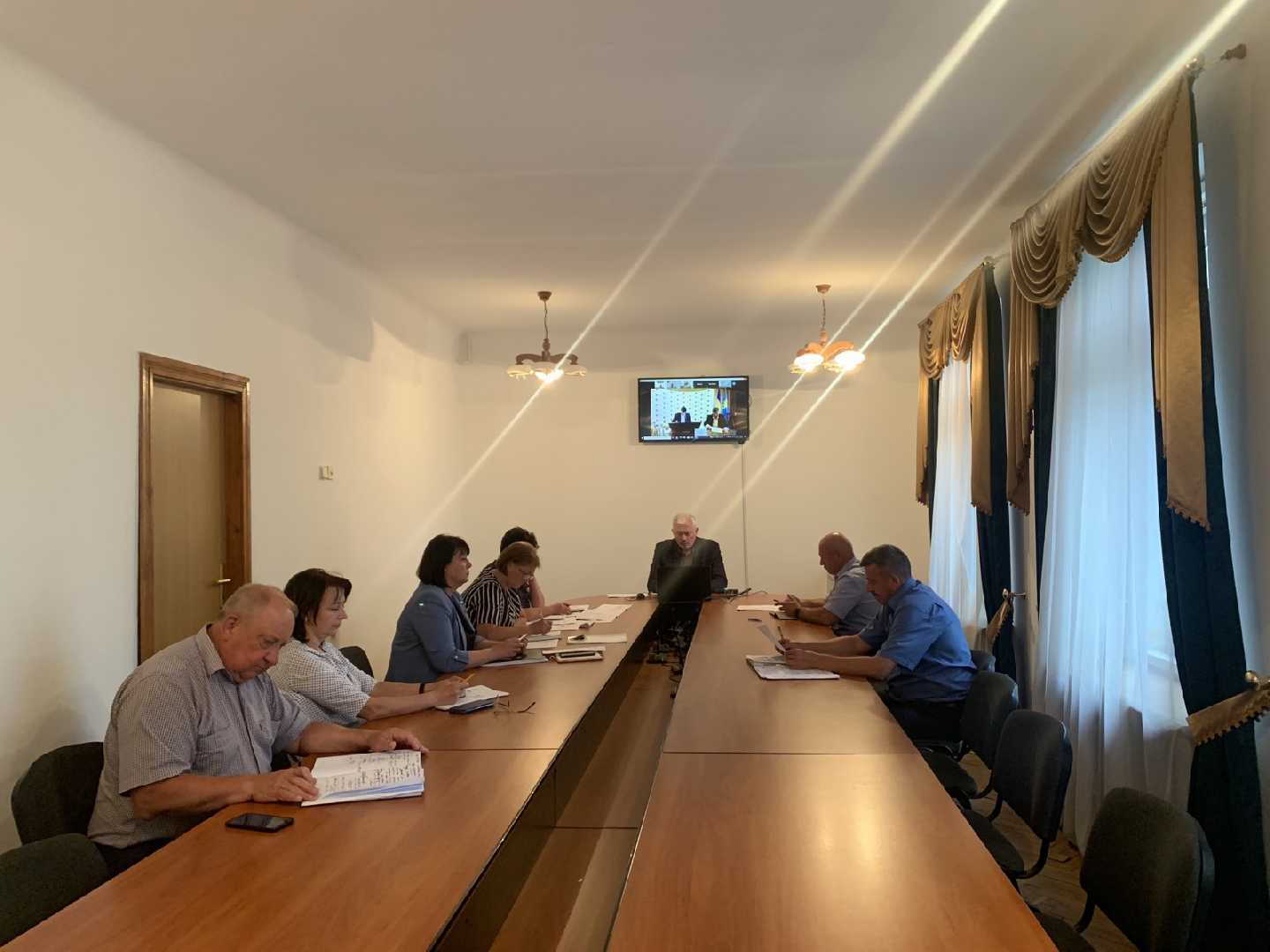 В райдержадміністрації відбулась онлайн-нарада з головами районних державних адміністрацій та головами територіальних громад