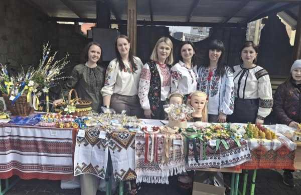  Для потреб військових в День Благовіщення Пресвятої Богородиці пройшла ярмарка