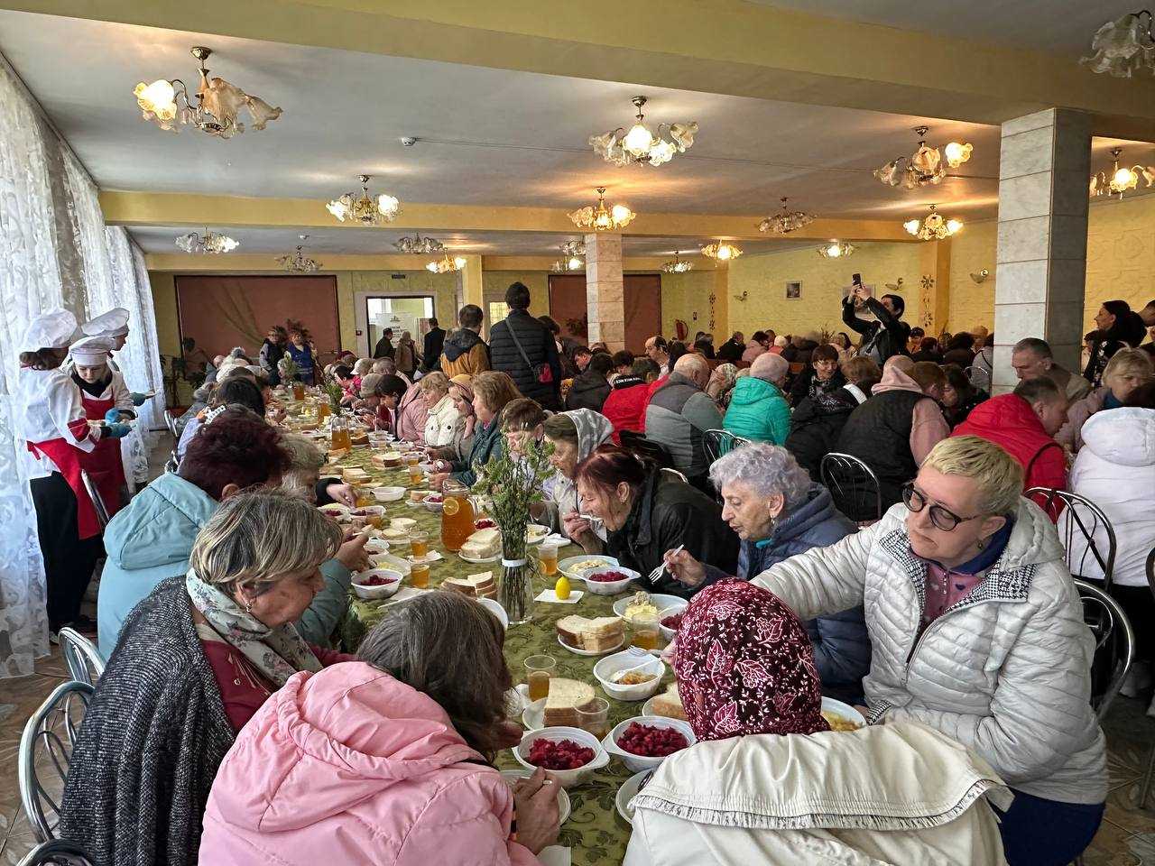 У Шептицькій громаді організували благодійний обід для людей, які опинилися у складних життєвих обставинах