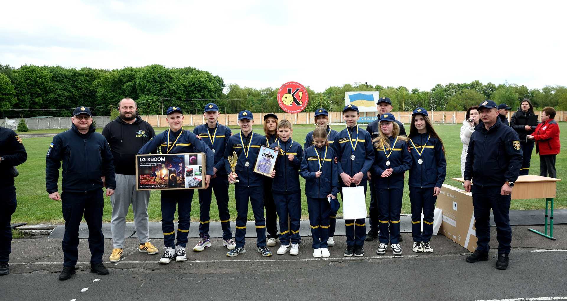 У Шептицькому відбувся районний етап змагань дружин юних рятувальників-пожежних
