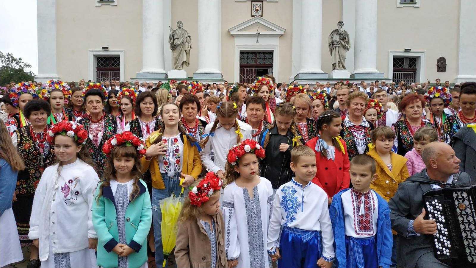В Сокалі встановили рекорд України! Наймасовіше виконання Гімну України - 848 учасників