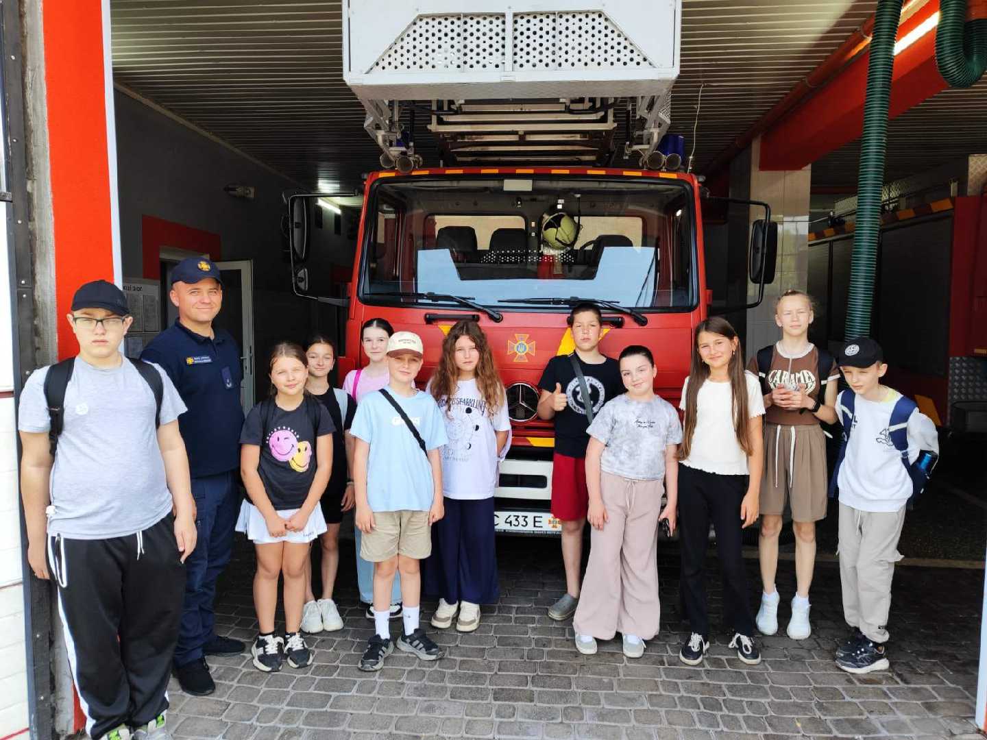 Впродовж двох днів тривала екскурсія Шептицьким ДСНС: учні завітали до рятувальників на ознайомлення з їхньою професією.