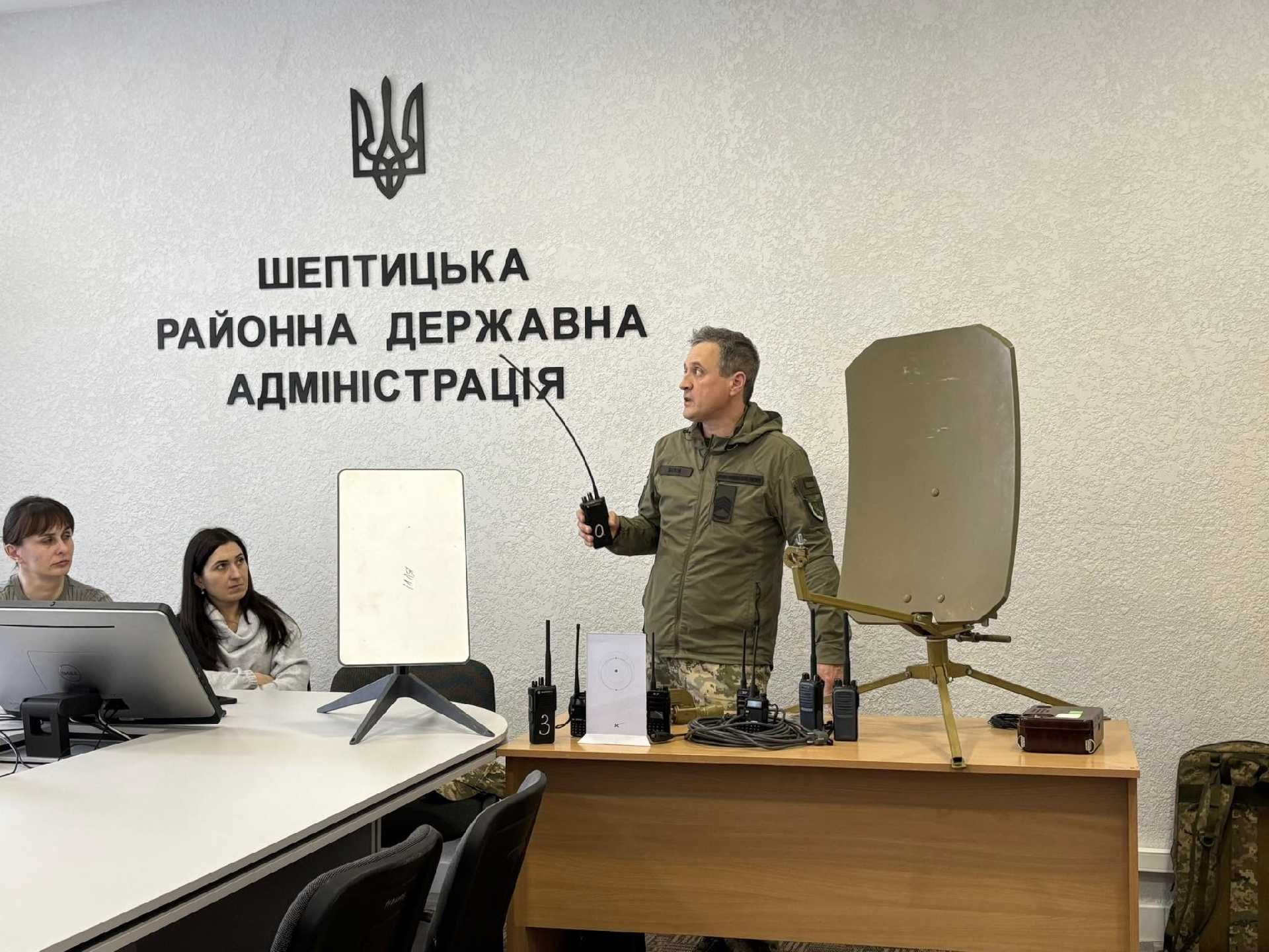 Навчання громадян до національного спротиву триває в територіальних громадах Шептицького району