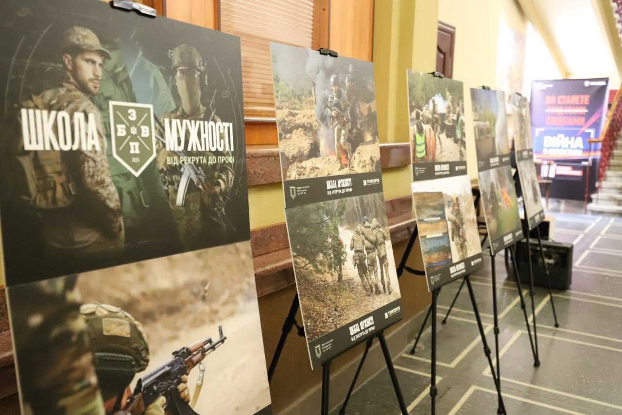 У Львові презентували документальний фільм про 103-тю бригаду ТрО в межах фестивалю «Війна в об’єктиві»