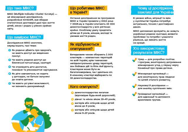 В Україні стартував новий раунд обстеження МІКС