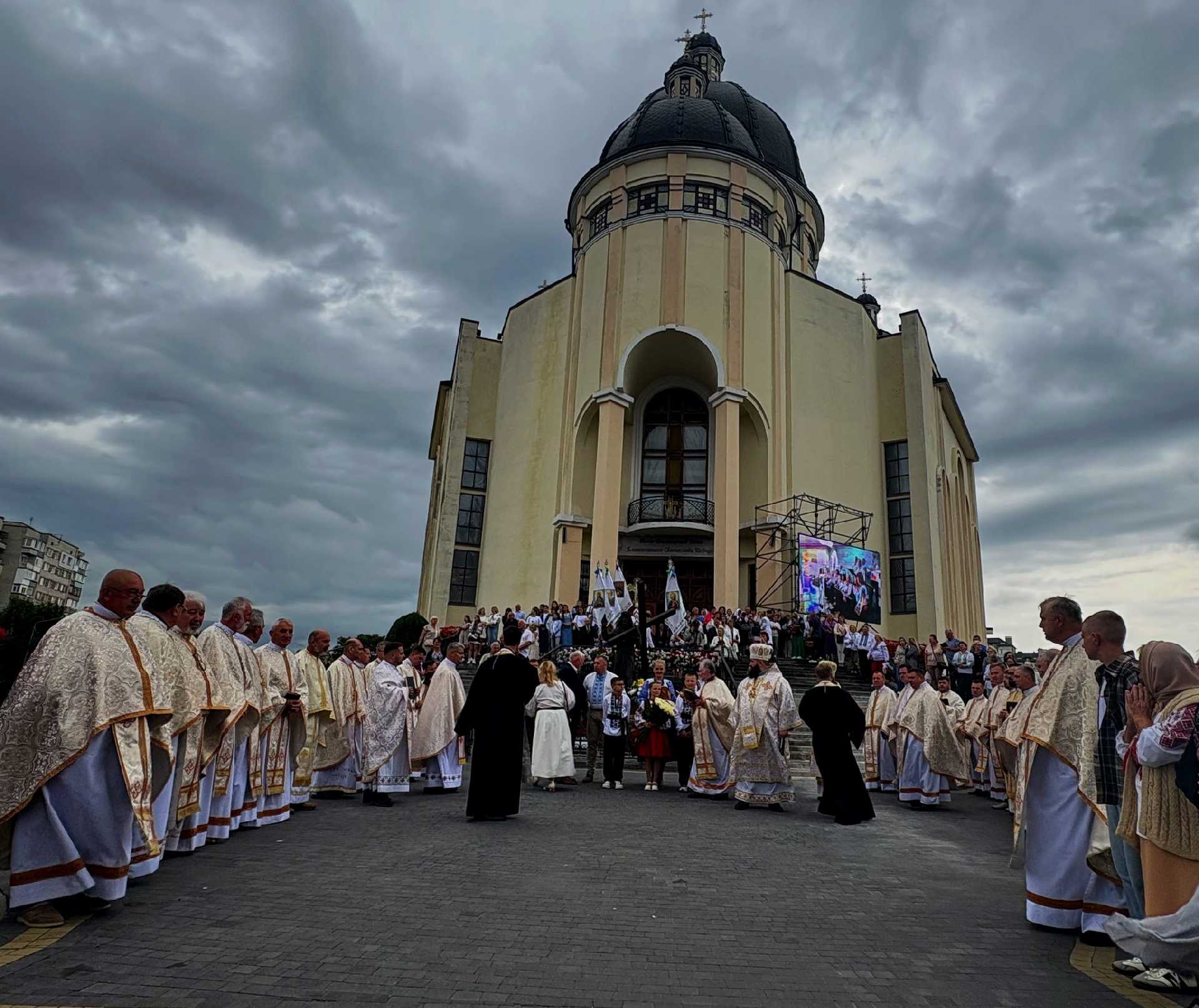Привітання з Преображенням Господнім від голови Шептицької РВА Андрія Дяченка
