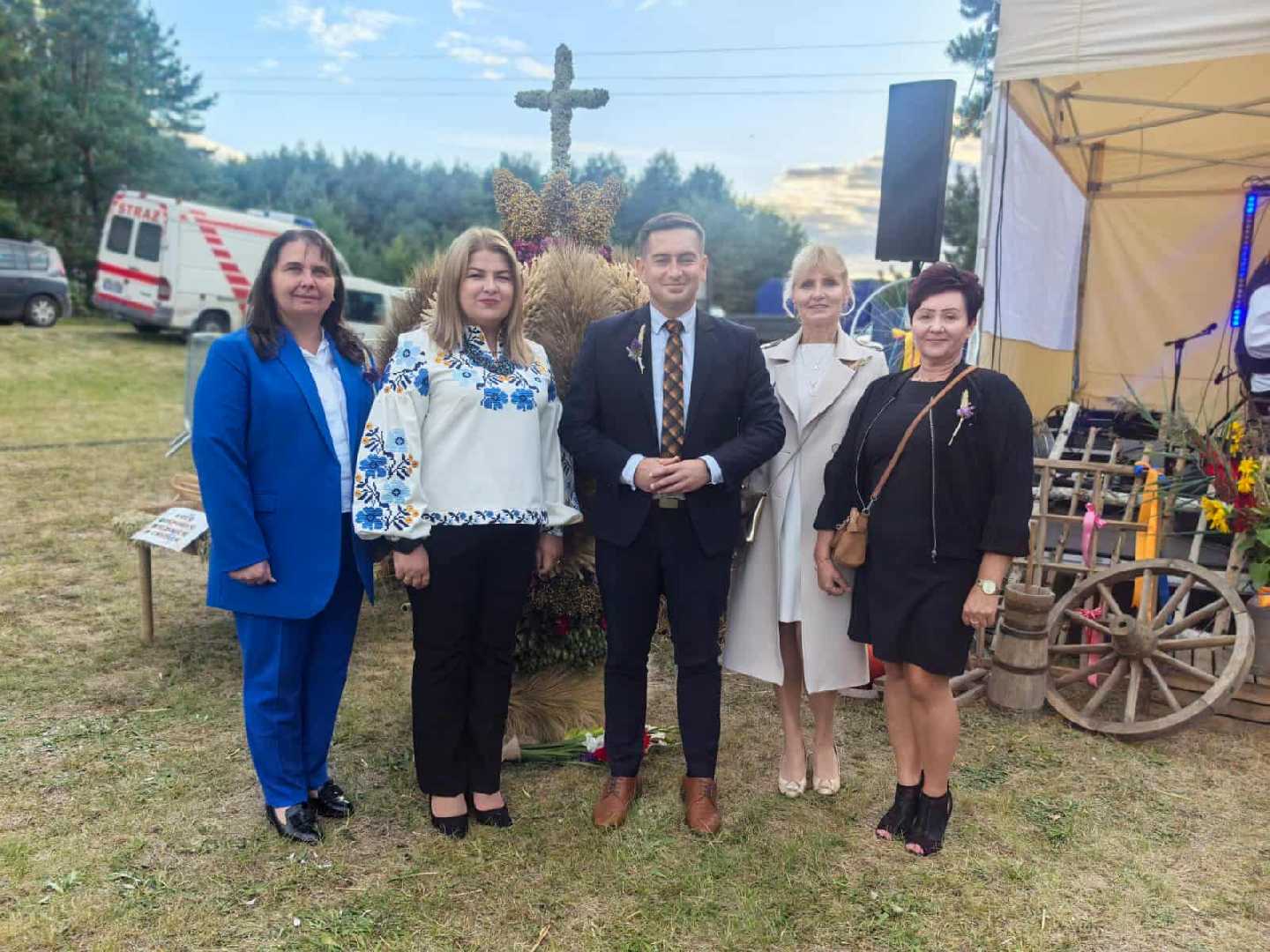 Делегація з Белза відвідала обжинки в гміні Белжець (Польща)