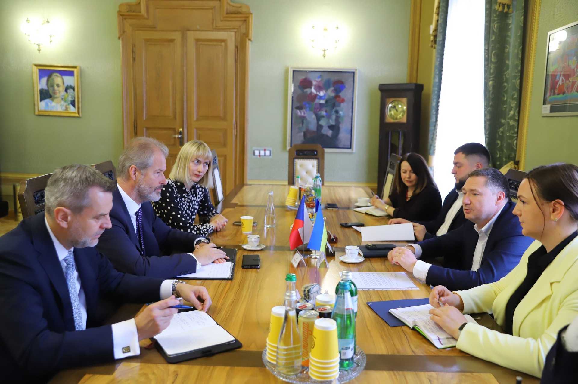 Максим Козицький зустрівся з новим Генеральним консулом Чеської Республіки Їржі Борцелом