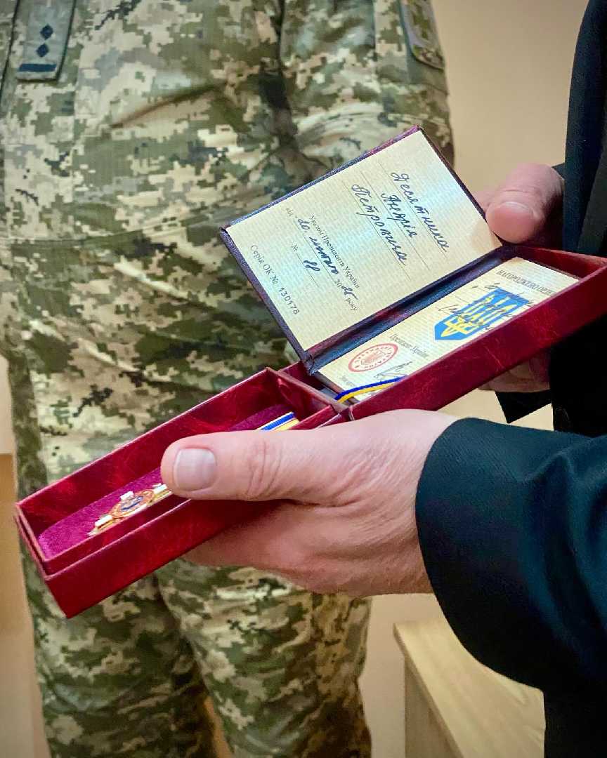 Захисника з Шептицького нагороджено орденом «За мужність» ІІІ ступеня