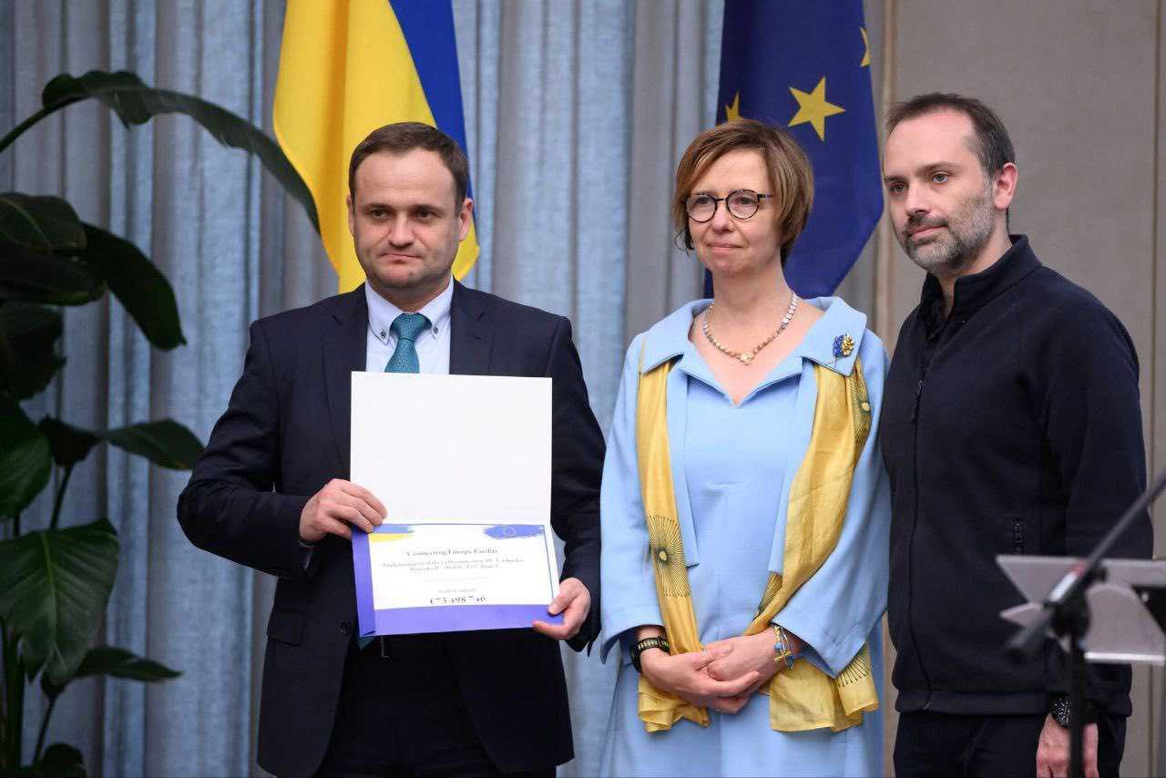 На Львівщині почали будівництво другої в Україні євроколії
