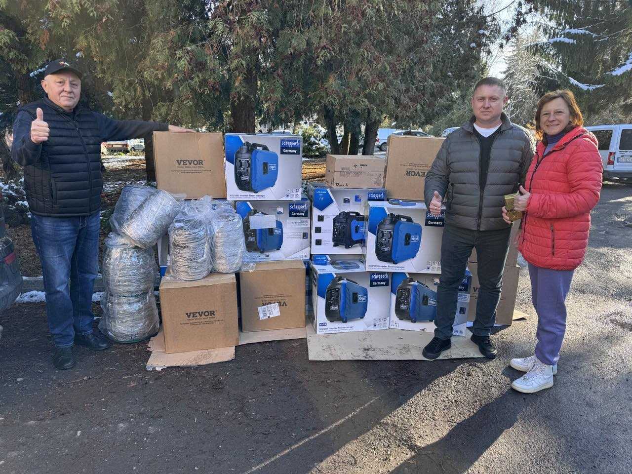 Чергова партія допомоги від Литовської Республіки прибула до Радехова