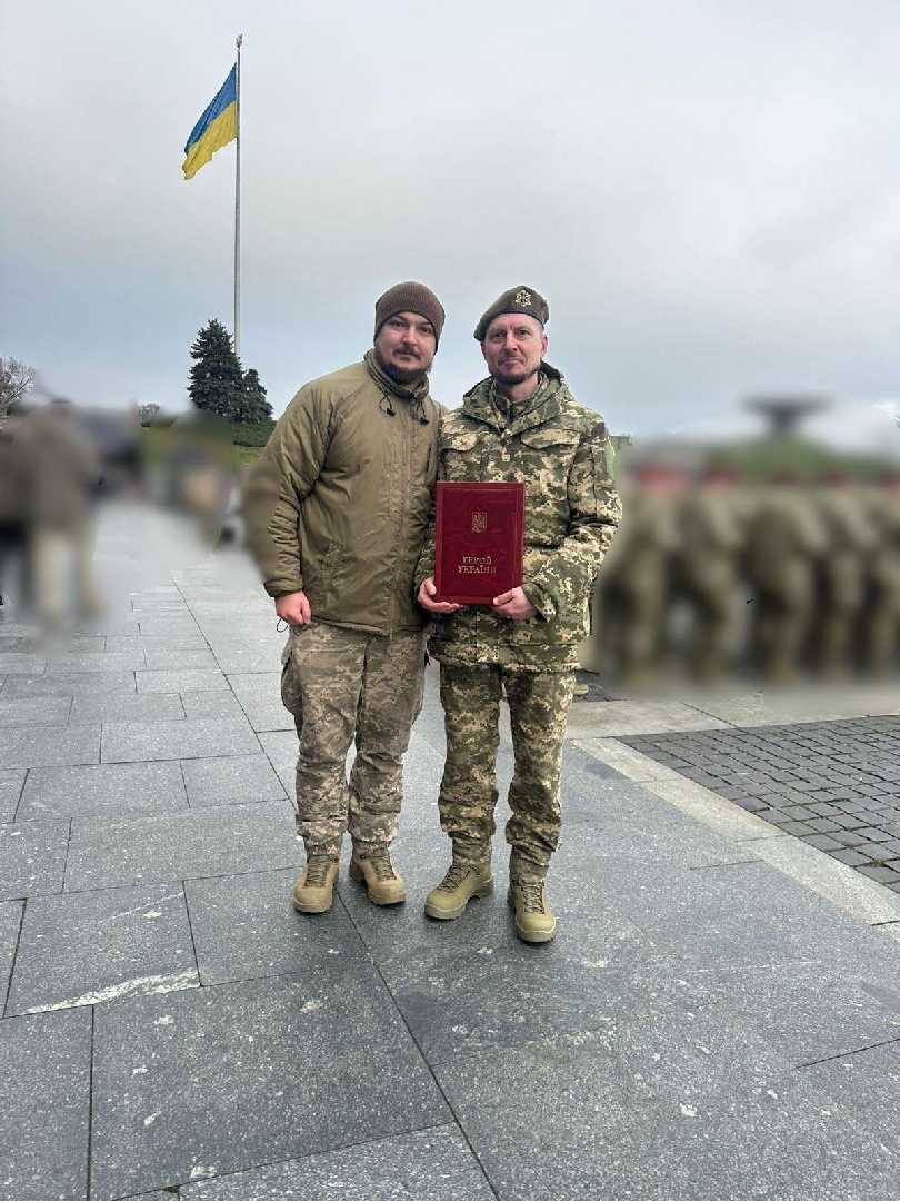 Військовослужбовець із Шептицького удостоєний найвищої державної нагороди — звання Героя України