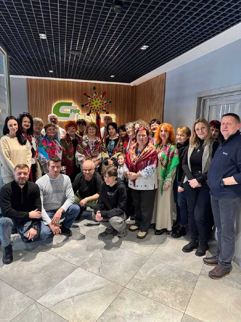 У Шептицькому під час різдвяного колядування зібрано понад 48 тисяч гривень для підтримки українських військовослужбовців