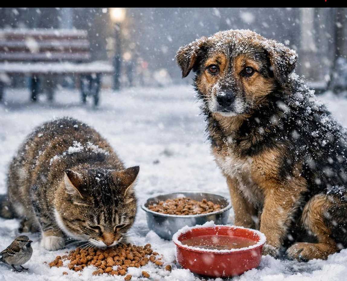 Жителів області закликають допомагати безпритульним тваринам узимку