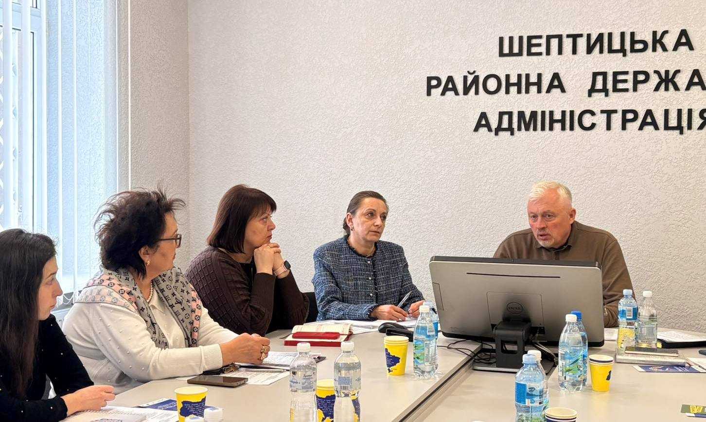 У Шептицькій РВА відбулася координаційна нарада щодо адаптації ветеранів до цивільного життя